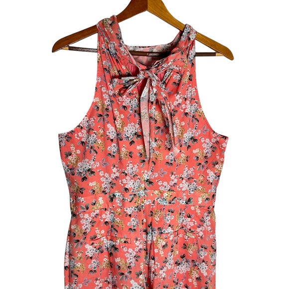 NWOT J. Crew High-neck jumpsuit in Liberty Josephine floral SIZE 14 - Picture 3 of 6